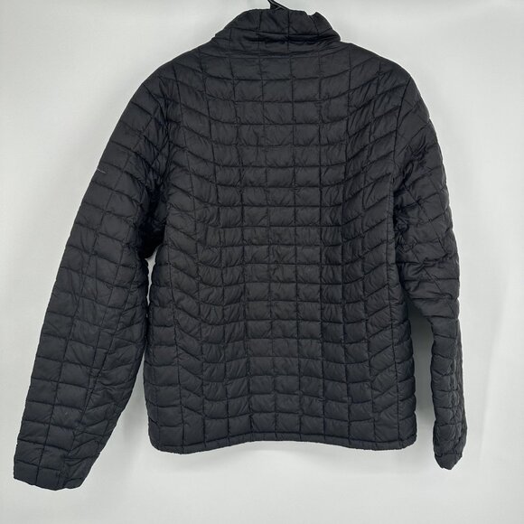 Ben Sherman Puffer Jacket Mens Size Medium Black Full Zip‎ Coat Classic Pockets - Picture 4 of 6